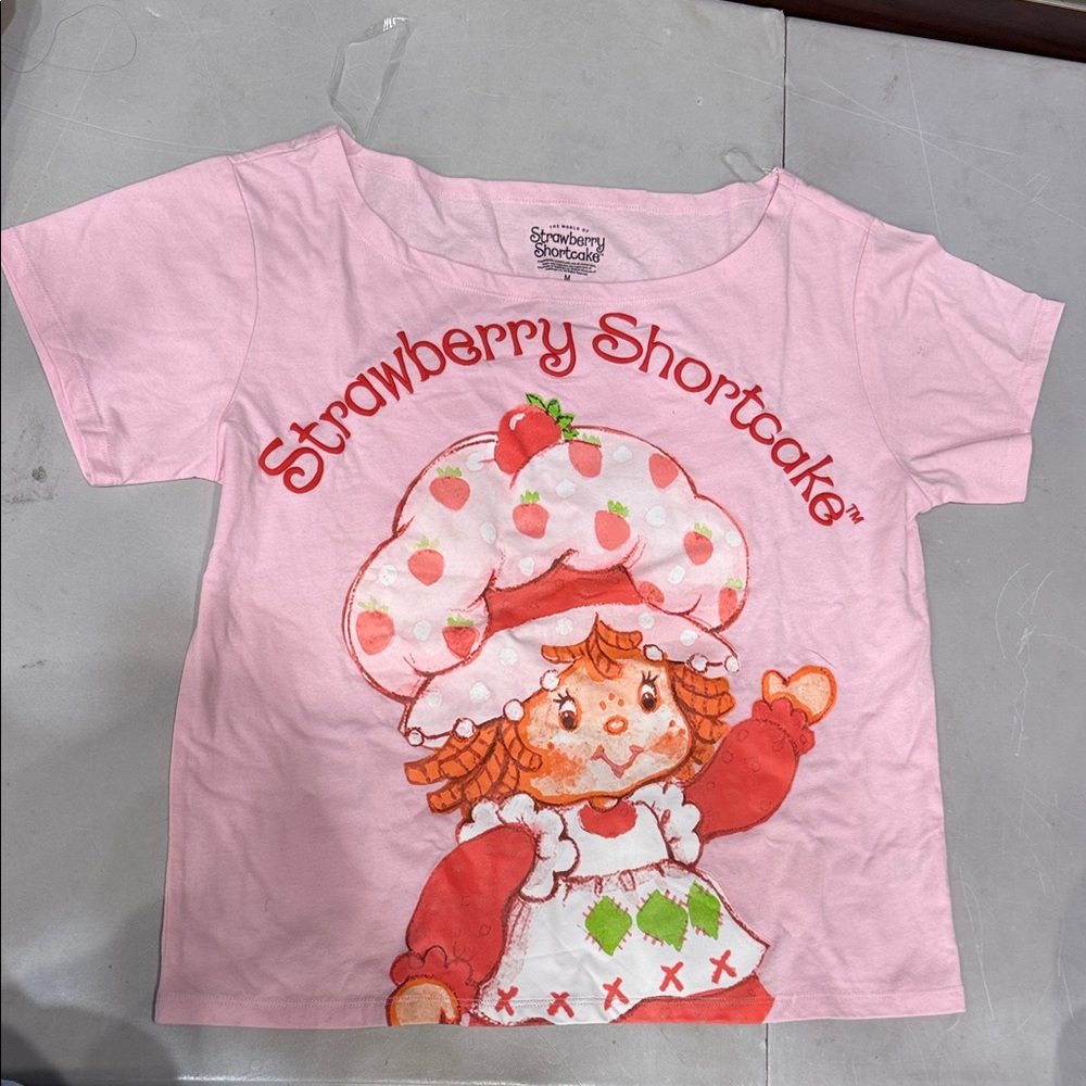 Strawberry Shortcake Pink Graphic Tee